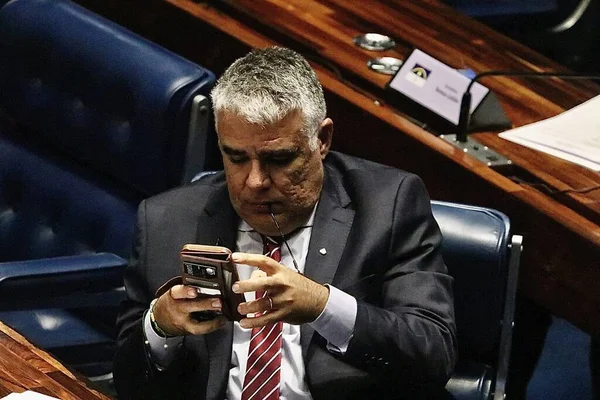 Senato Brasilia Marzo 2023 Brasilia Distretto Federale Brasile Sessione Ordinaria — Foto Stock