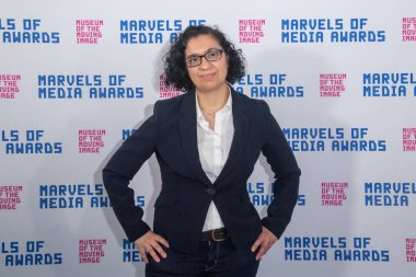 2. Medya Mucizeleri Ödülü. 30 Mart 2023, New York, New York, ABD: Sophia Kyriacou 30 Mart 2023 tarihinde New York 'ta Moving Image Müzesi' nde Medya Marvels of Media Awards 'a katıldı.. 