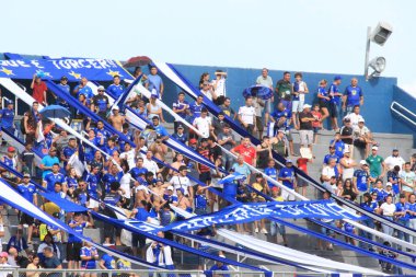 Amazoense Futbol Şampiyonası: Amazonlara karşı Nacional. 1 Nisan 2023, Amazona, Manaus, Brezilya: Carlos Zamith stadyumunda tartışmalı bir hareketle, Amazonlar ve Nacional Cumartesi günü 0-0 berabere kaldılar (01))