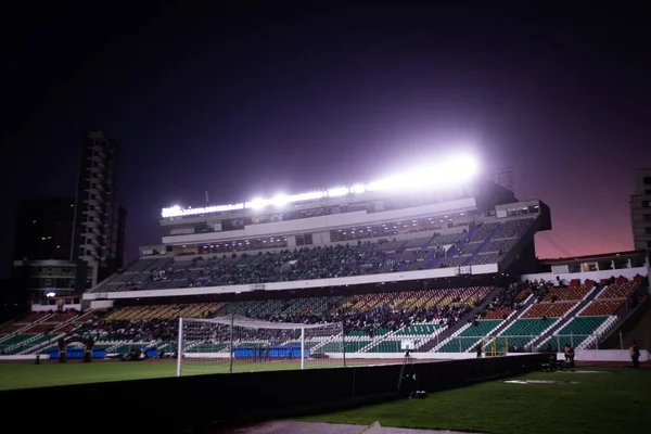 Copa Libertadores Entre Bolívar Palmeiras Abril 2023 Paz Bolivia Aficionados — Foto de Stock