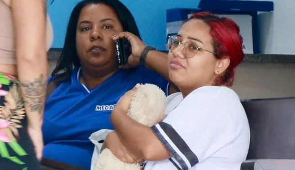 Mother Killed Years Old Girl Iml Rio April 2023 Rio — Stock Photo, Image