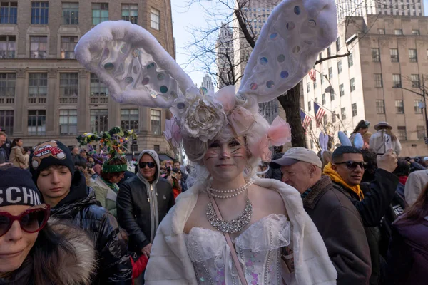 2023 New York City Easter Bonnet Parade April 2023 New — Stock Photo, Image