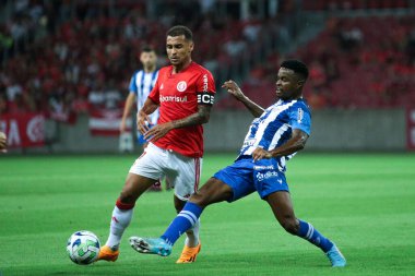 Brezilya Kupası: Uluslararası CSA 'ya karşı. 11 Nisan 2023, Porto Alegre, Rio Grande do Sul, Brezilya: 2023 Copa do Brasil, Beira-Rio Stadyumu 'nda düzenlenen 