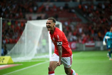 Brezilya Kupası: Uluslararası CSA 'ya karşı. 11 Nisan 2023, Porto Alegre, Rio Grande do Sul, Brezilya: 2023 Copa do Brasil, Beira-Rio Stadyumu 'nda düzenlenen 