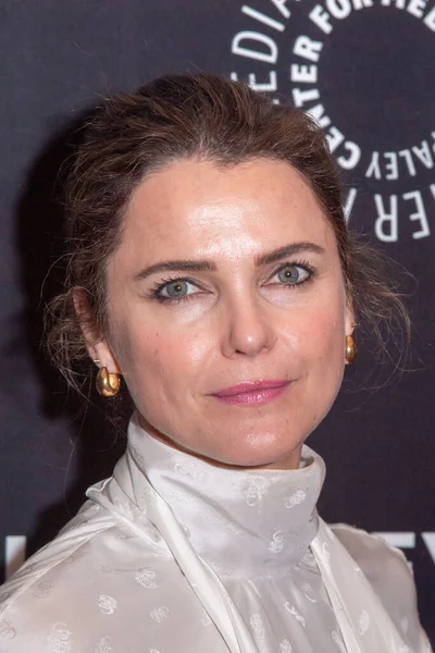 Stock image The Americans FX Series 10th Anniversary Celebration. April 12, 2023, New York, New York, USA: Keri Russell attends The Americans FX series 10th anniversary celebration at Paley Center For Media on April 12, 2023 i