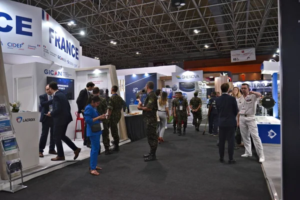 Feria Internacional Defensa Seguridad Laad Río Abril 2023 Río Janeiro —  Fotos de Stock