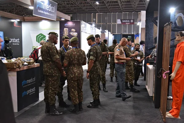 Feria Internacional Defensa Seguridad Laad Río Abril 2023 Río Janeiro —  Fotos de Stock