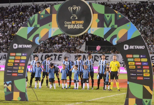 Voetbalwedstrijd Voor Copa Brasil April 2023 Natal Rio Grande Norte — Stockfoto
