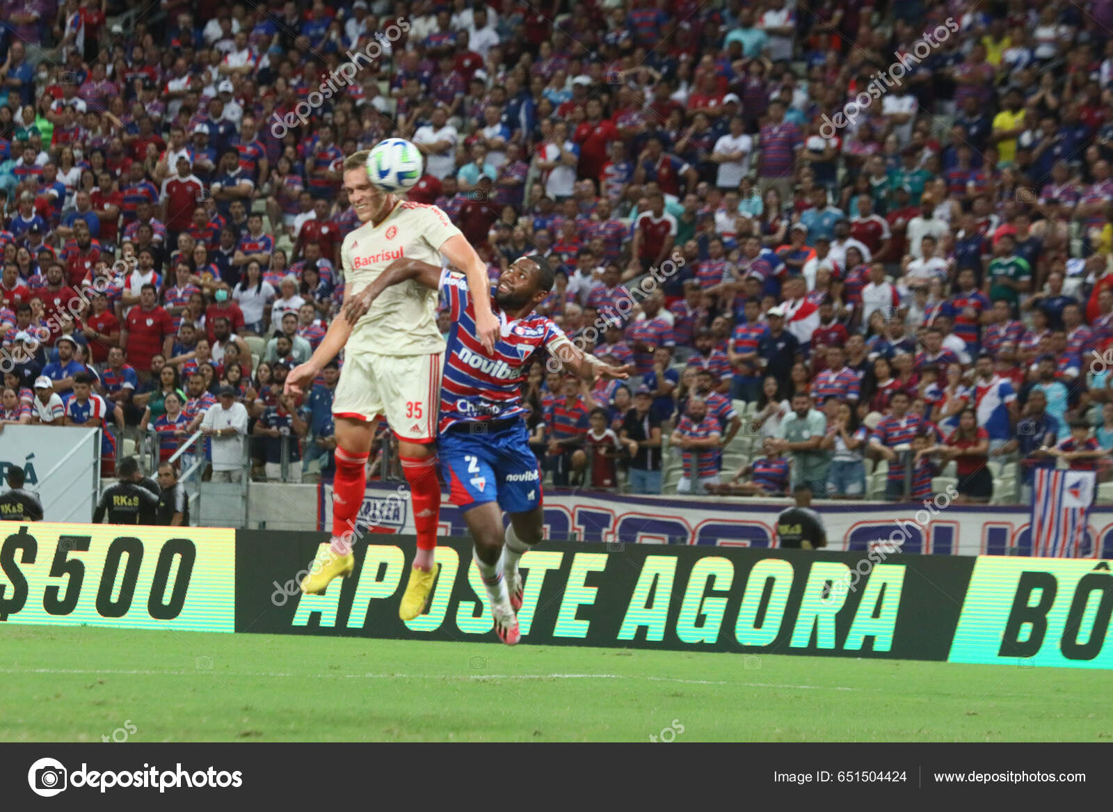 Campeonato Brasileiro Futebol Fortaleza Internacional Abril 2023 Fortaleza  Ceará Brasil — Fotografia de Stock Editorial © thenews2.com #651504424