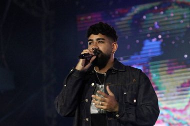 Dilsinho, Brezilya 'daki SAMBA PRIME' de sahne alıyor. 15 Nisan 2023, Brasilia, Federal Bölge, Brezilya: Dilsinho, Brezilya 'nın en büyük samba ve pagode festivali kabul edilen SAMBA PRIME etkinliğinde sahne almaktadır.. 