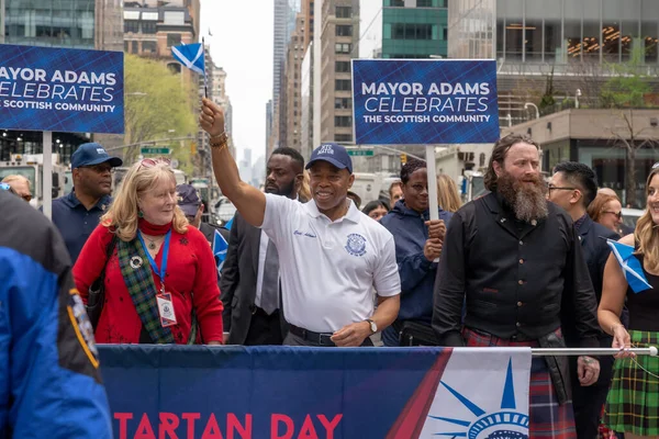 25Η Ετήσια Παρέλαση Της Νέας Υόρκης Για Την Ημέρα Ταρτάν — Φωτογραφία Αρχείου