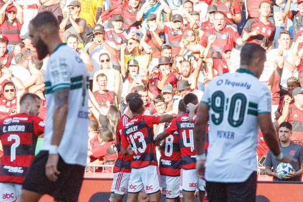 Βραζιλιάνικο Πρωτάθλημα Ποδοσφαίρου Flamengo Coritiba Απριλίου 2023 Ρίο Ντε Τζανέιρο — Φωτογραφία Αρχείου