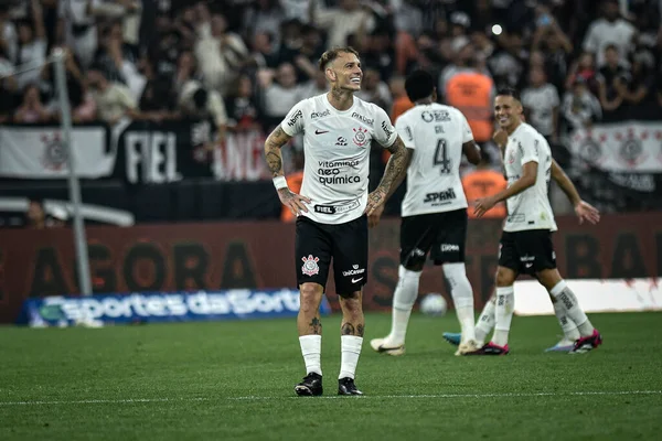 Brazilské Fotbalové Mistrovství Corinthians Cruzeiro Dubna 2023 Sao Paulo Brazílie — Stock fotografie