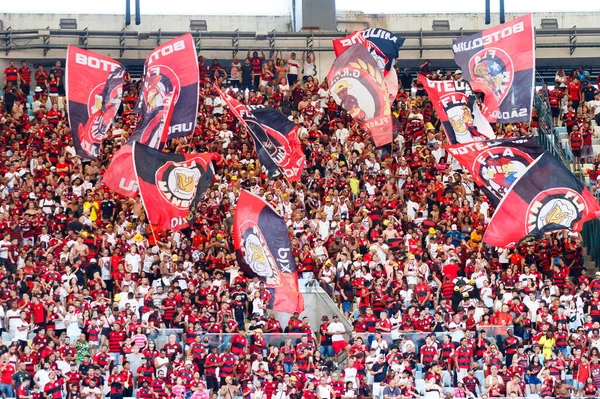 Mistrzostwa Brazylii Piłce Nożnej Flamengo Coritiba Kwietnia 2023 Rio Janeiro — Zdjęcie stockowe