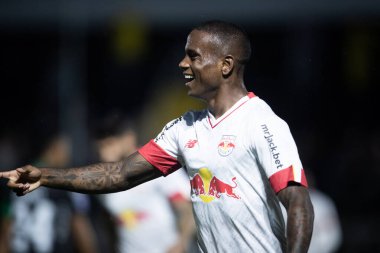 Sulamericana Kupası: RB Bragantino Oriente Petroleo 'ya karşı. 18 Nisan 2023, Braganca Paulista, Sao Paulo, Brezilya: RB Bragantino ve Oriente Petrolero arasındaki futbol maçı, Conmebol Sulamericana 'nın ilk etabı için geçerli, Salı günü (18,)
