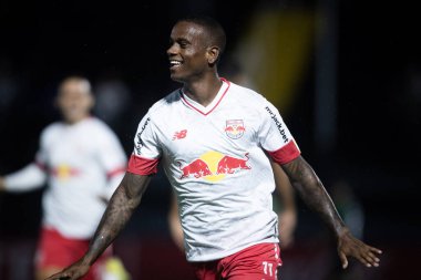 Sulamericana Kupası: RB Bragantino Oriente Petroleo 'ya karşı. 18 Nisan 2023, Braganca Paulista, Sao Paulo, Brezilya: RB Bragantino ve Oriente Petrolero arasındaki futbol maçı, Conmebol Sulamericana 'nın ilk etabı için geçerli, Salı günü (18,)