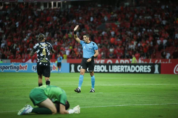 Libertadores Cup Internacional Metropolitan Kwietnia Porto Alegre Rio Grande Sul — Zdjęcie stockowe