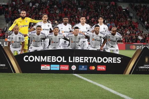 Copa Libertadores Atlético Atlético Abril Curitiba Paraná Brasil Partida Futebol — Fotografia de Stock