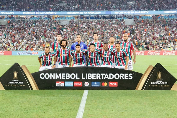 2023 Libertadores Cup Fluminense Strongest Abril 2023 Rio Janeiro Brasil — Fotografia de Stock