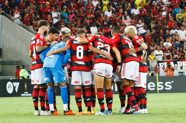 Libertadoes Cup Flamengo Nublense Abril 2023 Rio Janeiro Brasil Jogo — Fotografia de Stock