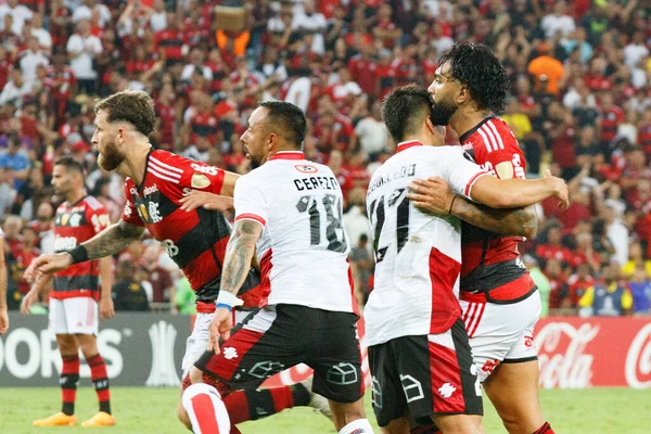 Libertadoes Kupa Flamengo Nublense 2023 Április Rio Janeiro Brazília Flamengo — Stock Fotó
