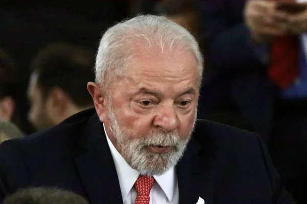 Presidente Brasileño Lula Participa Recomposición Del Presupuesto Universidades Abril 2023 —  Fotos de Stock