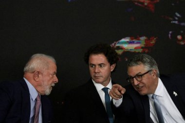 Brezilya Cumhurbaşkanı Lula ve yardımcısı hayırsever sağlık kuruluşlarına kaynakların serbest bırakılması törenine katıldılar. 20 Nisan 2023, Brasilia, Federal Bölge, Brezilya Cumhurbaşkanı ve Başkan Yardımcısı