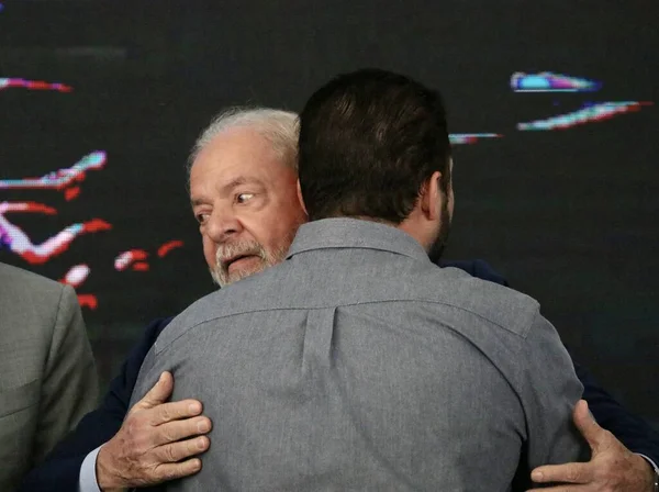 Brazil Elnök Lula Helyettese Részt Vesz Jótékonysági Intézmények Forrásainak Felszabadítására — Stock Fotó