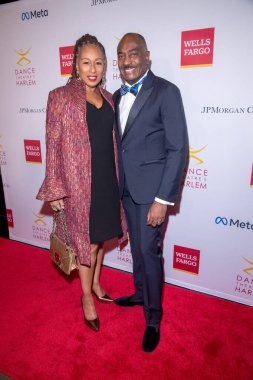 Harlem Dans Tiyatrosu Virginia Johnson 'ı onurlandırmak için 2023 Vision Gala' da. 20 Nisan 2023, New York, New York, ABD: Tamara Tunie ve Reginald Van Lee 20 Nisan 2023 'te New York City Center' da düzenlenen Harlem Tiyatrosu 2023 Vision Galasına katıldılar. 
