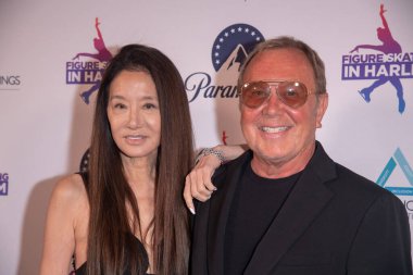 Harlem 'in 26. Geleneksel Mükemmel Kardeşlik Galasında Artistik Patinaj. 24 Nisan 2023, New York, New York, ABD: Vera Wang ve Michael Kors artistik patinaja katıldılar