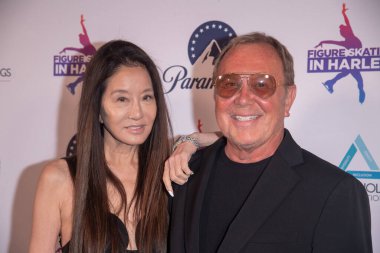 Harlem 'in 26. Geleneksel Mükemmel Kardeşlik Galasında Artistik Patinaj. 24 Nisan 2023, New York, New York, ABD: Vera Wang ve Michael Kors artistik patinaja katıldılar