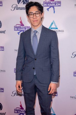 Harlem 'in 26. Geleneksel Mükemmel Kardeşlik Galasında Artistik Patinaj. 24 Nisan 2023, New York, New York, ABD: Nathan Chen artistik patinaja katıldı 