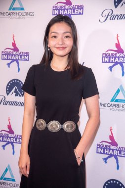 Harlem 'in 26. Geleneksel Mükemmel Kardeşlik Galasında Artistik Patinaj. 24 Nisan 2023, New York, New York, ABD: Maia Shibutani 