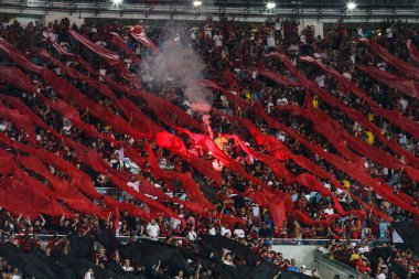 Brezilya Kupası: Flamengo Maringa 'ya karşı. 26 Nisan 2023, Rio De Janeiro, Brezilya: 2023 Brezilya Kupası 'nın 3. aşaması için geçerli olan Flamengo ile Maringa arasındaki futbol maçı, Rio de Janeiro' daki Mario Filho Stadyumu 'nda (Maracana) yapıldı. Flamengo 8x2 kazandı.. 
