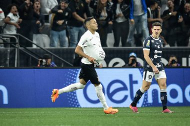 Brezilya Futbol Kupası: Korintliler Remo 'ya karşı. 26 Nisan 2023, Sao Paulo, Brezilya: Korintliler ve Remo-PA arasındaki futbol maçı, Copa do Brasil 2023 'ün 3. aşaması için geçerli, Sao Paulo' nun doğu bölgesindeki Neo Quimica Arena 'da yapıldı.