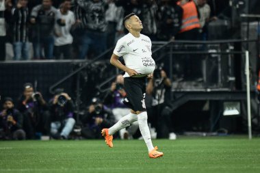 Brezilya Futbol Kupası: Korintliler Remo 'ya karşı. 26 Nisan 2023, Sao Paulo, Brezilya: Korintliler ve Remo-PA arasındaki futbol maçı, Copa do Brasil 2023 'ün 3. aşaması için geçerli, Sao Paulo' nun doğu bölgesindeki Neo Quimica Arena 'da yapıldı.