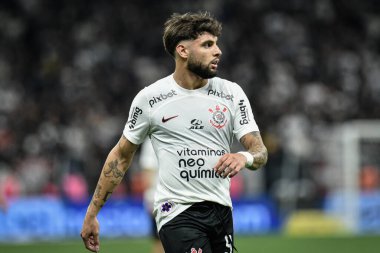 Brezilya Futbol Kupası: Korintliler Remo 'ya karşı. 26 Nisan 2023, Sao Paulo, Brezilya: Korintliler ve Remo-PA arasındaki futbol maçı, Copa do Brasil 2023 'ün 3. aşaması için geçerli, Sao Paulo' nun doğu bölgesindeki Neo Quimica Arena 'da yapıldı.