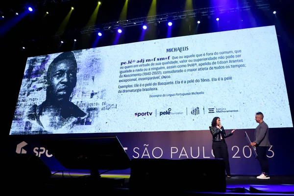 Sporttop Sao Paulo 2023 Tribute Pele April 2023 Sao Paulo — Stockfoto