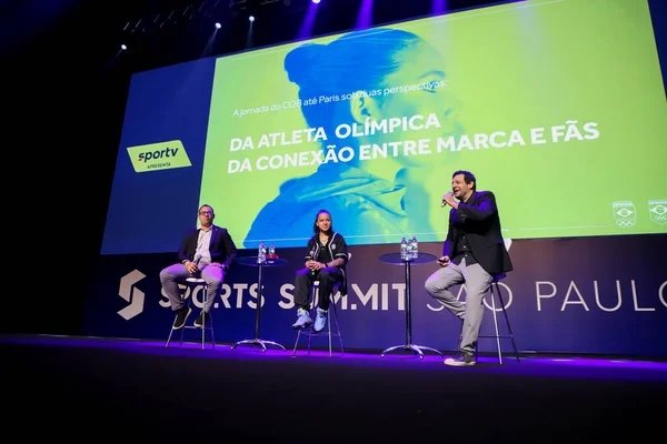 Spo Sports Summit Sao Paulo Road Olympics Abril 2023 Sao — Foto de Stock