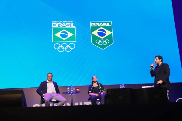 Spo Sports Summit Sao Paulo Road Olympics Abril 2023 Sao —  Fotos de Stock