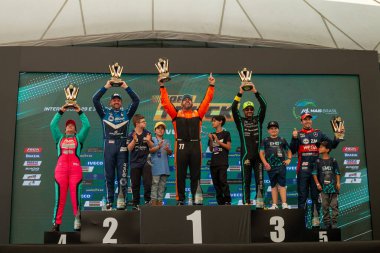 Nascar GT Yazdırma Yarışı. 30 Nisan 2023, Sao Paulo, Brezilya: Sao Paulo 'nun güney bölgesinde 30 Nisan Pazar günü Interlagos pistindeki Nascar GT Sprint Yarışı' nın ikinci etabına bakınız.