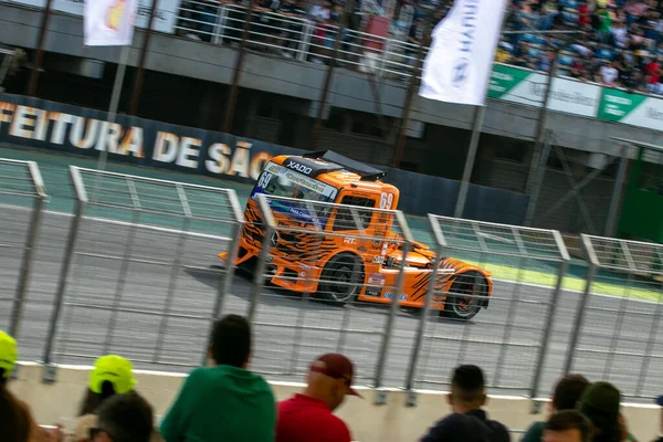 프린팅 레이스 2017 상파울루 브라질 View Second Stage Nascar Sprint — 스톡 사진