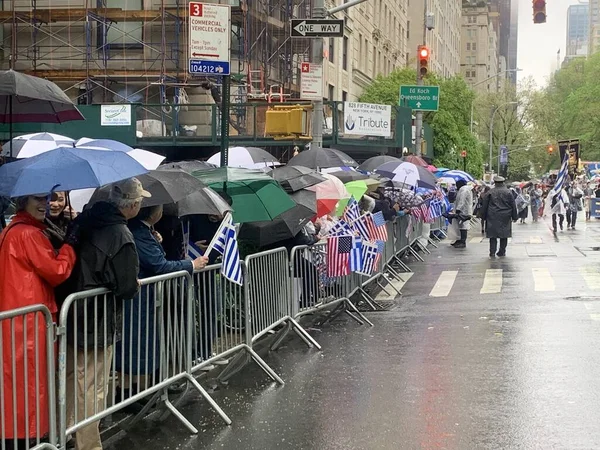 Parata Del Giorno Dell Indipendenza Greca New York Aprile 2023 — Foto Stock