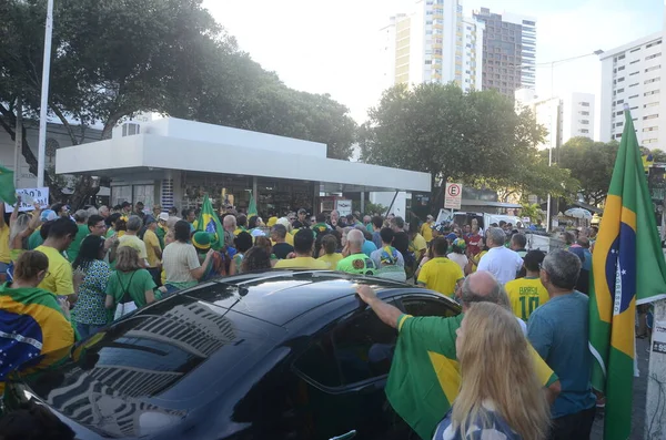Protest Przeciwko 2630 Dniu Pracy Natalu Maja 2023 Natal Rio — Zdjęcie stockowe