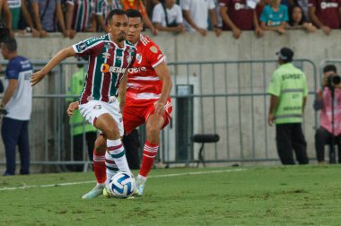 (Libertadores Kupası: Fluminense, River Plate 'e karşı. 02 Mayıs 2023, Rio de Janeiro, Brezilya: Mario Filho Stadyumu 'nda (Maracana) düzenlenen 2023 Libertadores of America' nın D grubu için Fluminense ve River Plate arasındaki futbol maçı geçerli.