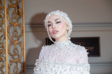 The Pierre Hotel: 2023 Met Gala Departures. May 01, 2023, New York, New York, USA: Ava Max wearing Christian Siriano departs The Pierre Hotel for 2023 Met Gala on May 01, 2023 in New York City.