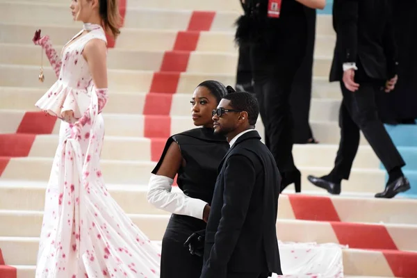 Usher Participating Met Gala Fundraising Event May 2023 Manhattan New — Stock Photo, Image
