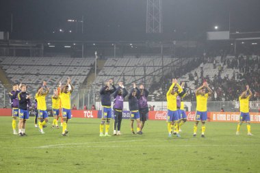 Amerika 'nın Libertadores' i Colo-Colo, Boca Juniors 'a karşı. 3 Mayıs 2023, Santiago, Şili: Colo-Colo ve Boca Juniors arasındaki futbol maçı Santiago-Şili 'deki Monumental Stadyumu' nda Amerika 'nın Libertadores takımı için geçerlidir.. 