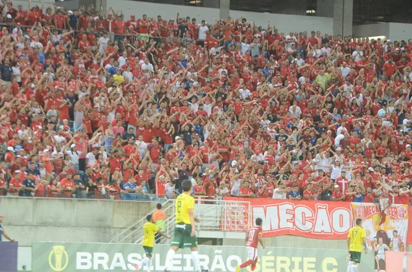 Ποδόσφαιρο Αγώνα Μεταξύ Της Αμερικής Ypiranga Μαΐου 2023 Natal Rio — Φωτογραφία Αρχείου