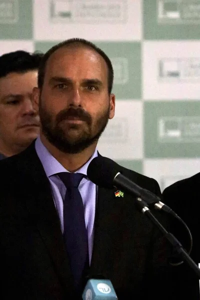 Congresistas Debate Sobre Juicio Político Lula Mayo 2023 Brasilia Distrito — Foto de Stock